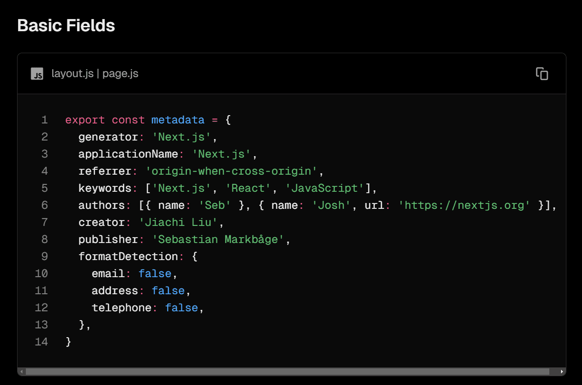 Next.js Docs